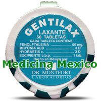 GENTILAX 60mg 50 Tabs, Phenolphthalein