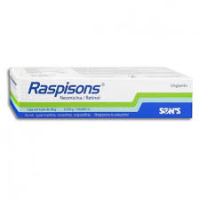 Raspisons Cream .0350g 100,000 UI 28gr Tube, Micromycin, Retinol