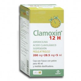 12 Hr Clamoxin SUSP (Children and Babies) 50 ml 250/28.5 mg